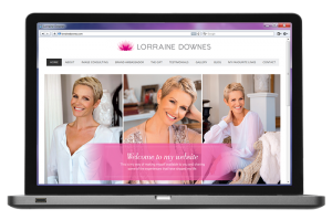 Lorraine Downes website design